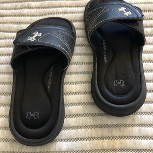 Boys Under Armour Slides